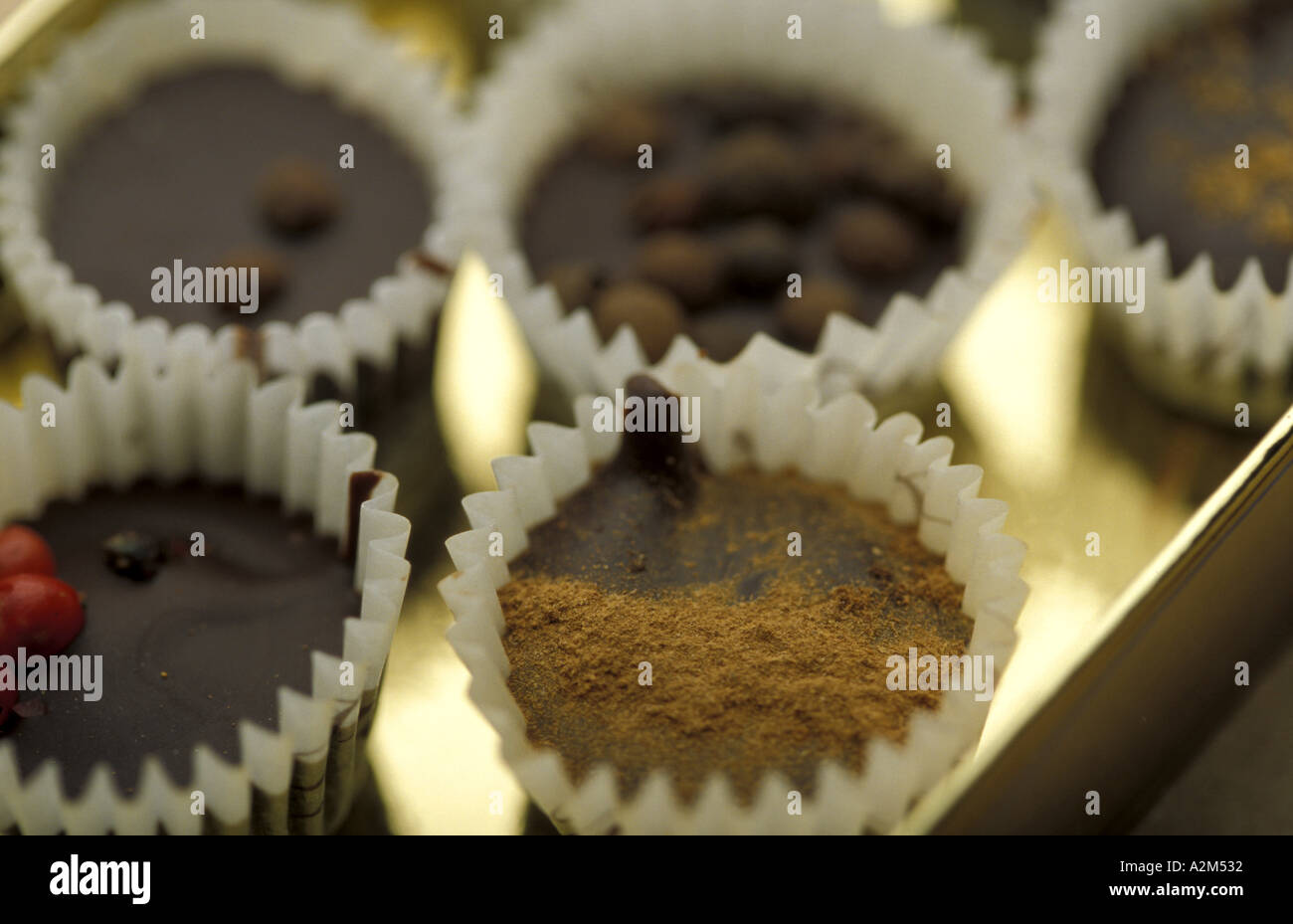 Spicy chocolate Stock Photo