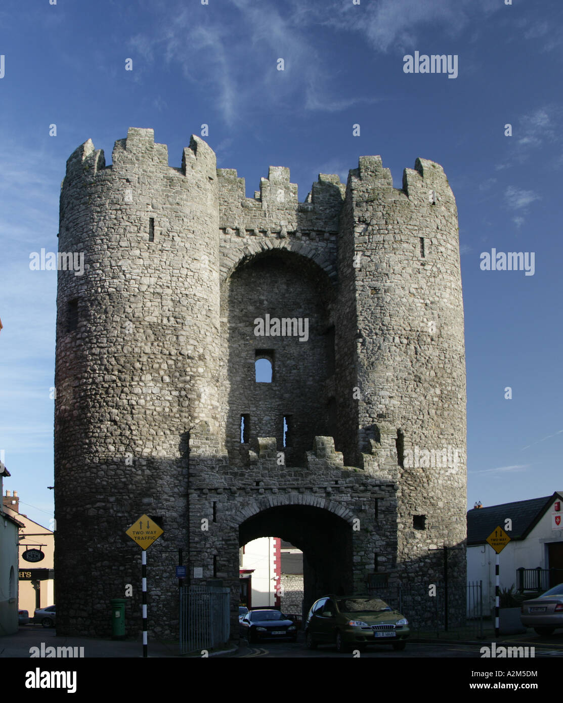 13th century St Lawrence Gate Drogheda County Louth one of the finest