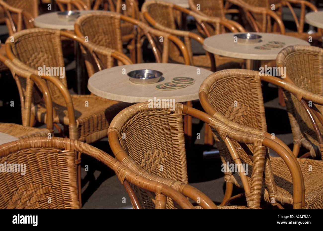 Europe, The Netherlands, Holland, Amsterdam, Rembrandt square, cafe