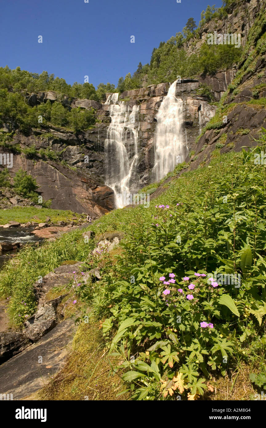 Espelandsfos, Odde (i.e. Odda), Hardanger Fjord, Norway main image 1