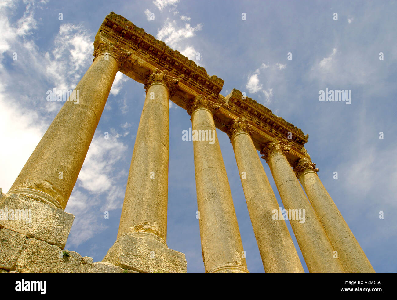 Temple of Jupiter Stock Photo Alamy