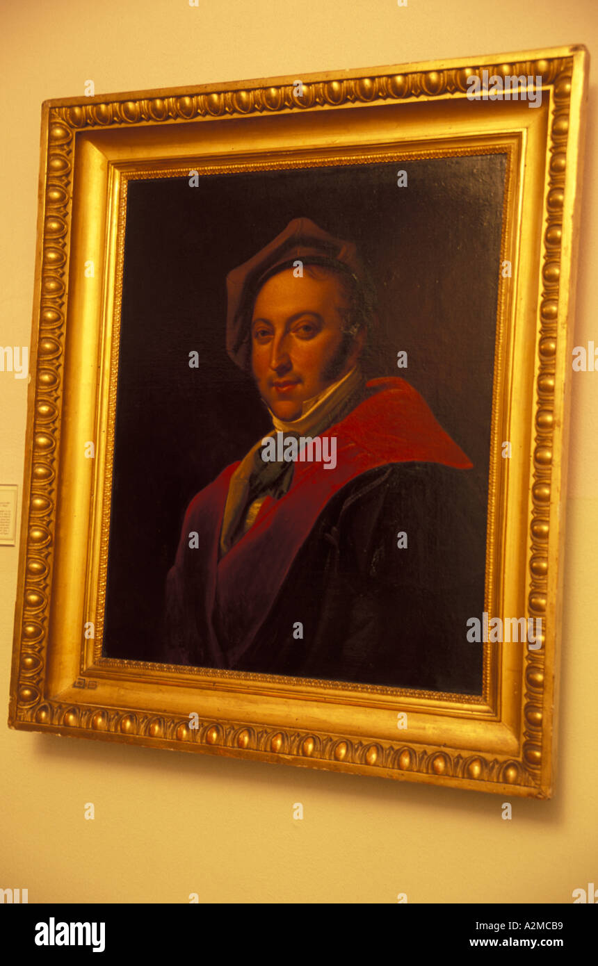 Portrait of Rossini Stock Photo