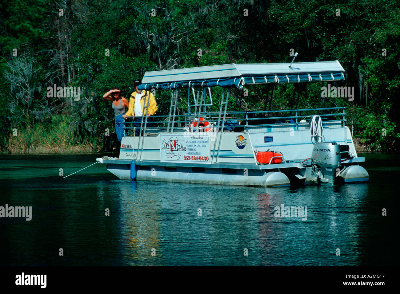 Manatee river boat hi-res stock photography and images - Alamy