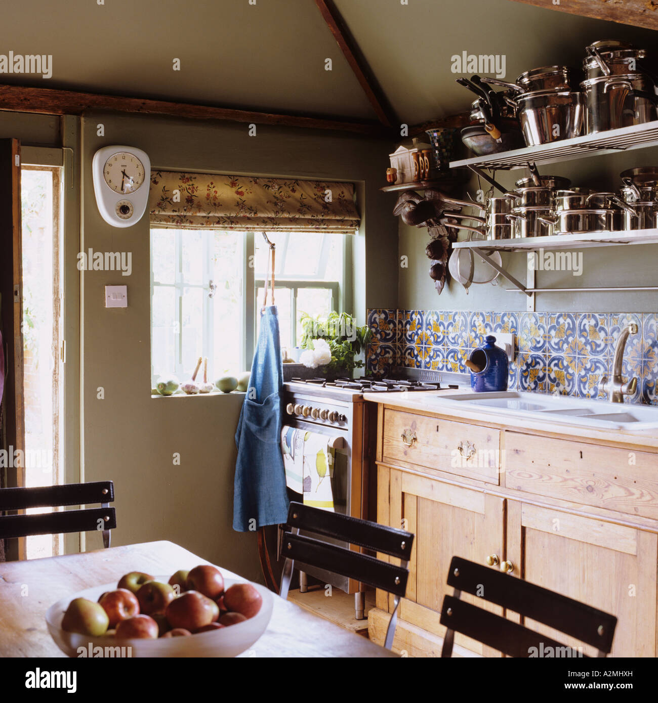 A country kitchen Stock Photo