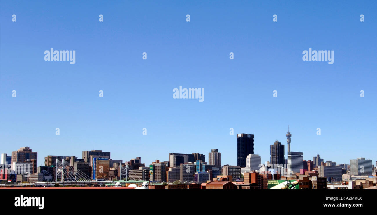 Downtown Johannesburg skyline. Stock Photo