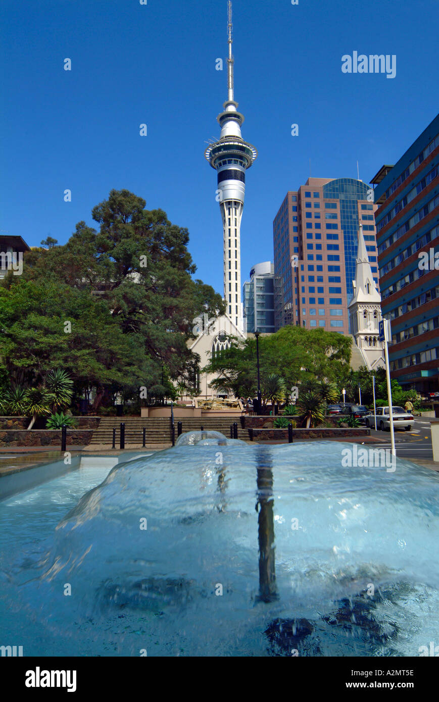 Auckland s Sky City the sky tower in the central business district ...