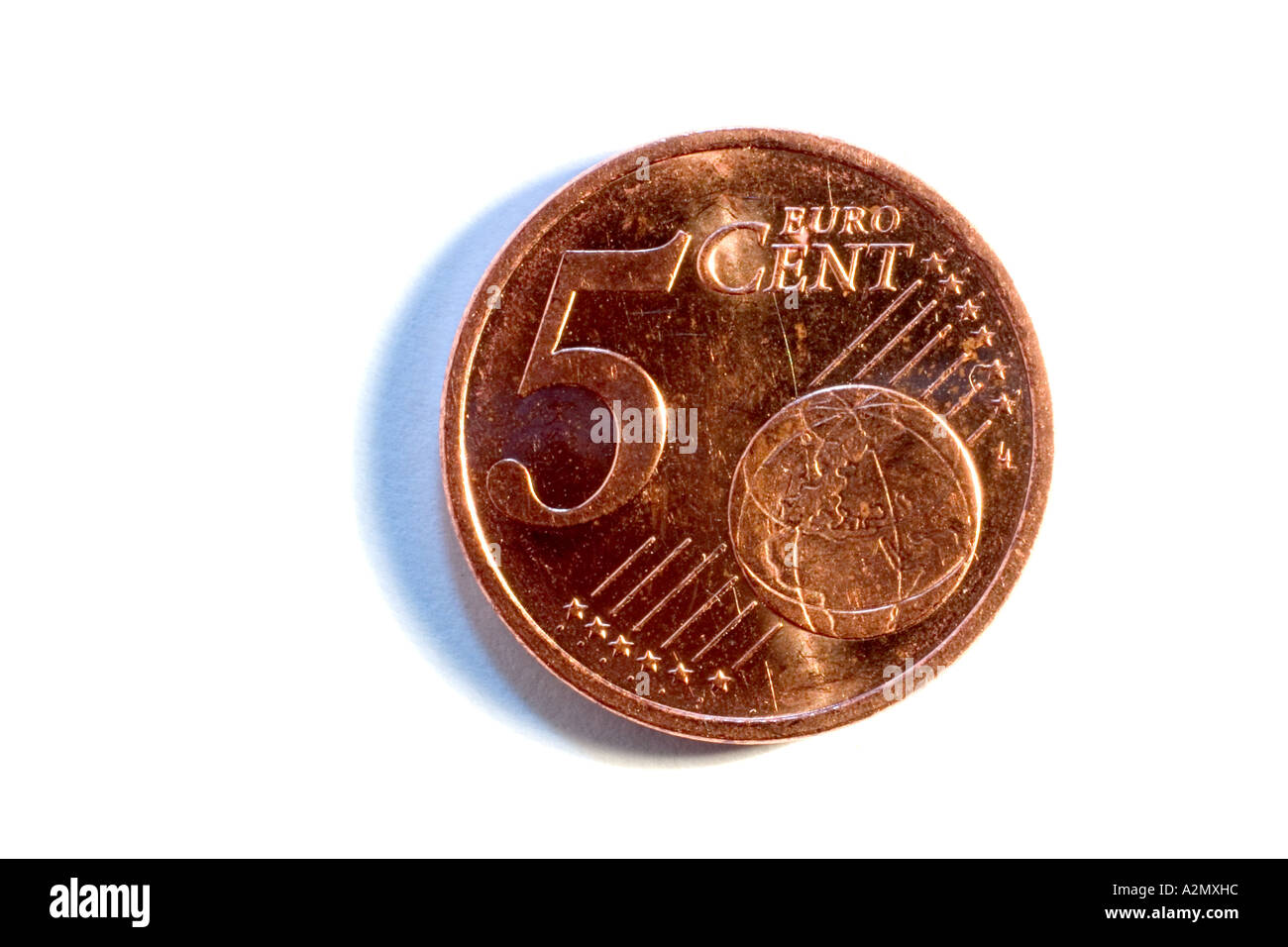 5 cent coin Stock Photo - Alamy