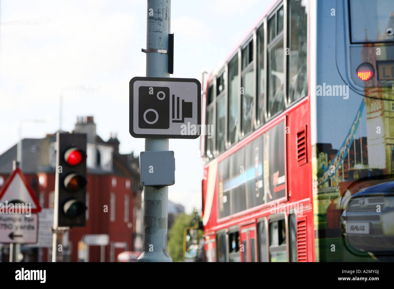 Traffic enforcement cameras sign hires stock photography and images