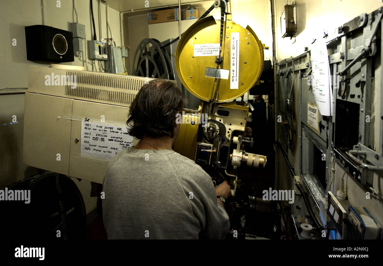 Projection threading room movie hires stock photography and images Alamy