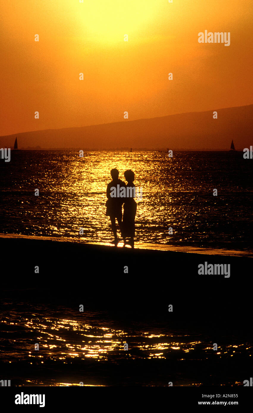 Waikiki beach enjoy the sun hi-res stock photography and images - Alamy