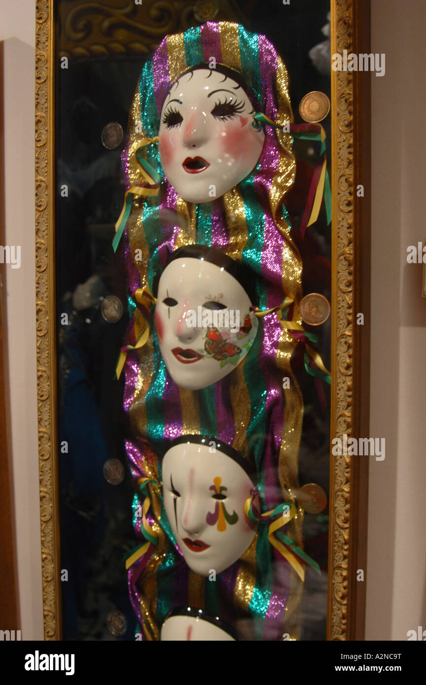 Mardi Gras masks Stock Photo - Alamy