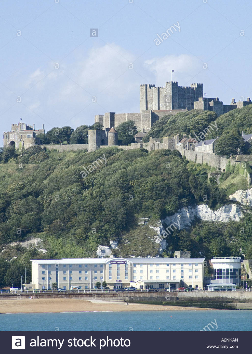 White Cliffs Dover Castle Stock Photos & White Cliffs Dover Castle