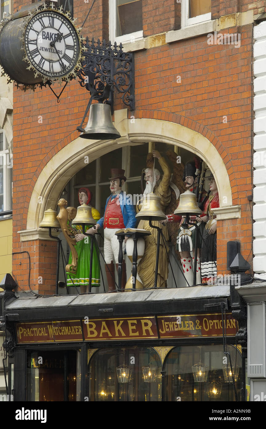 Baker s Clock Southgate Street Gloucester Stock Photo