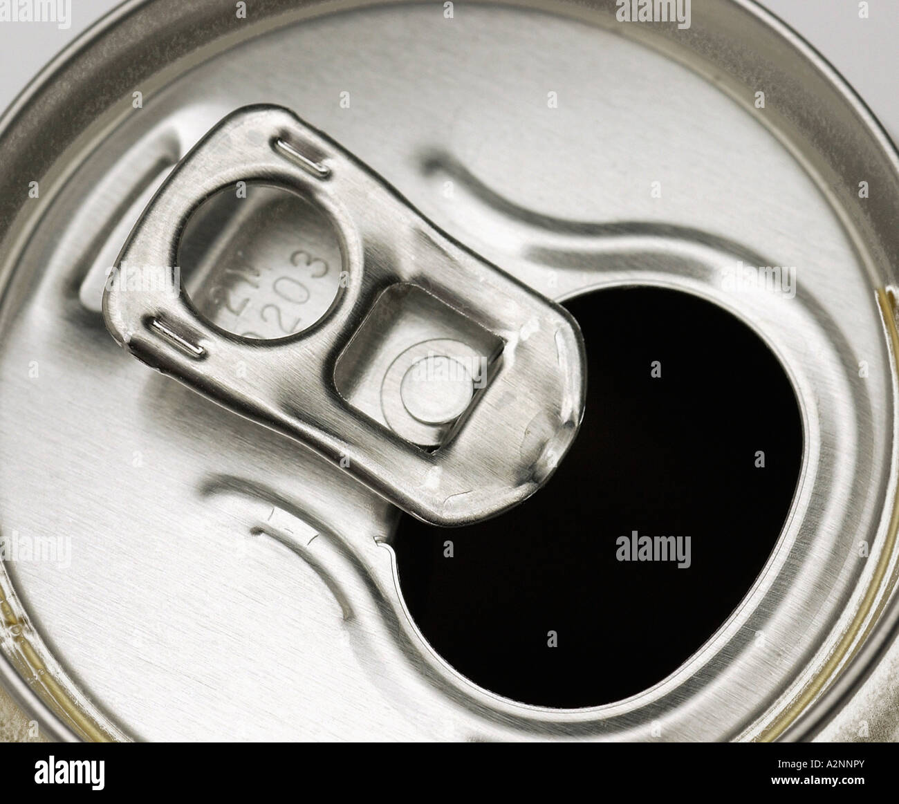 Tin can, close-up Stock Photo