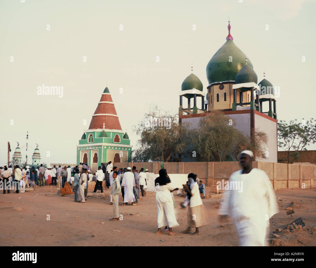 Sufi Tombs, Sudan Stock Photo