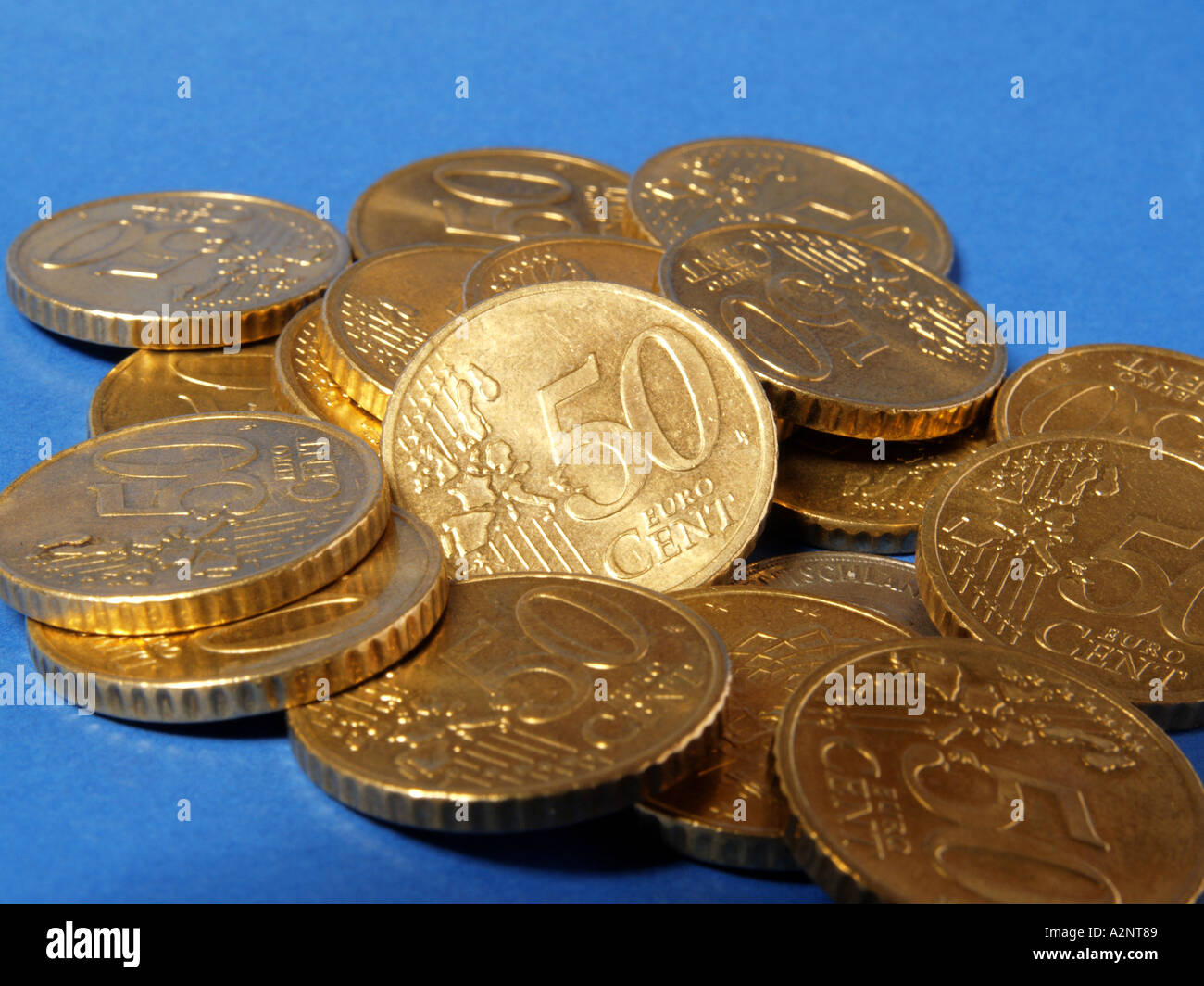 Eurowährung Münzen Stock Photo