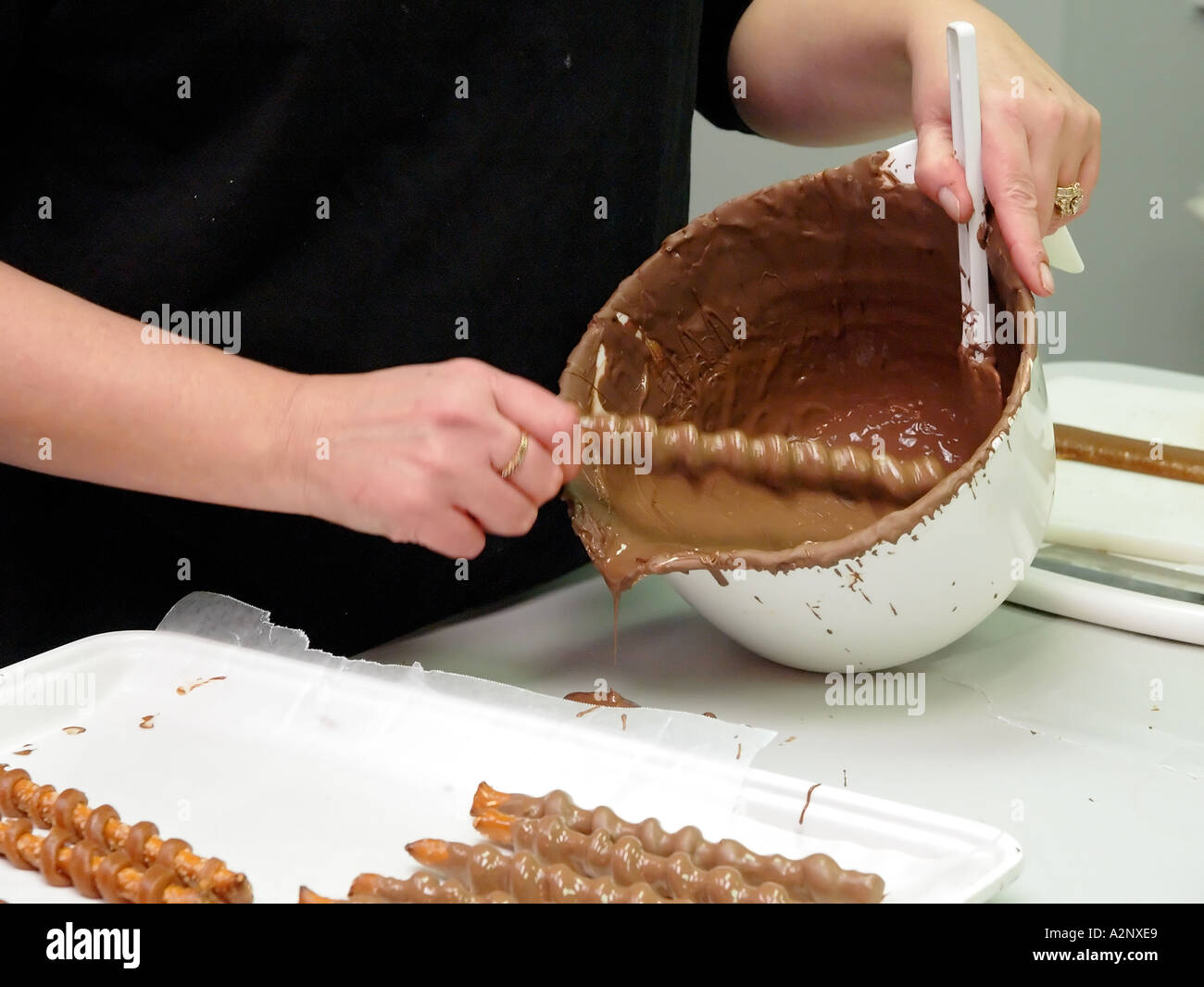Candy making process hi-res stock photography and images - Alamy