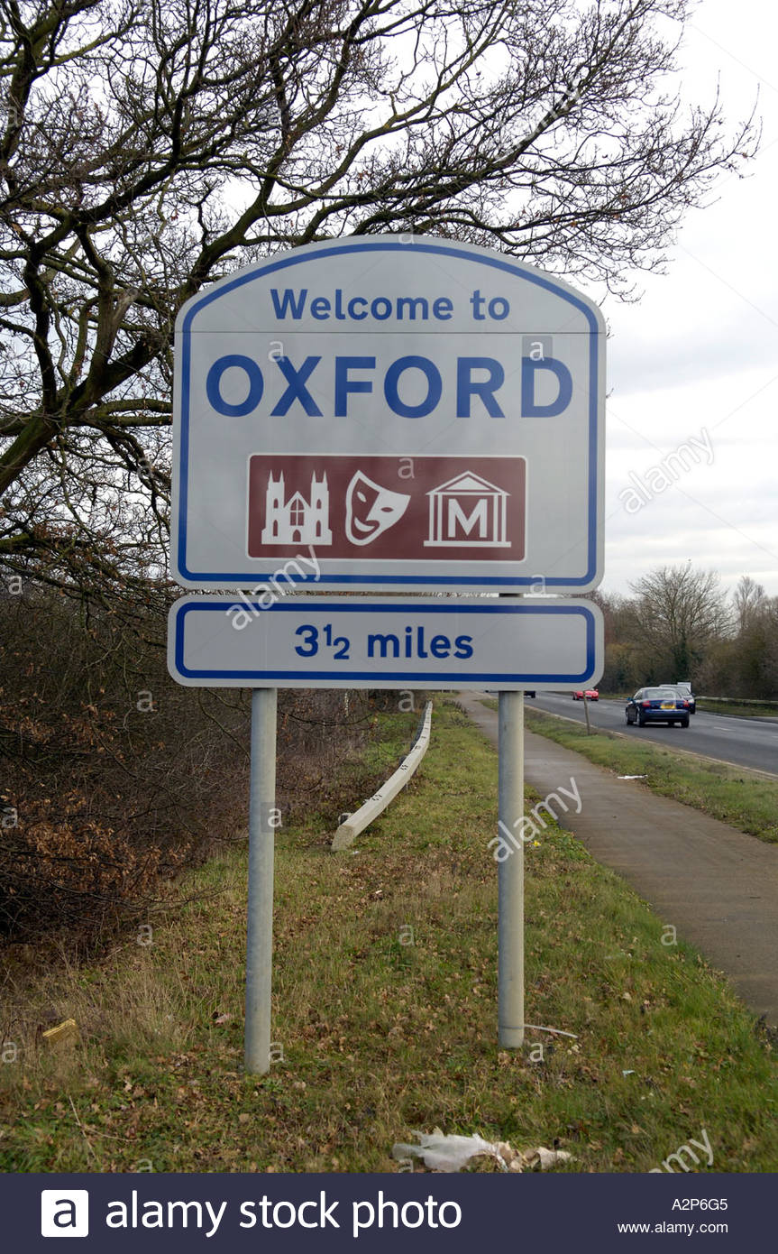 Oxford Sign Stock Photos & Oxford Sign Stock Images Alamy