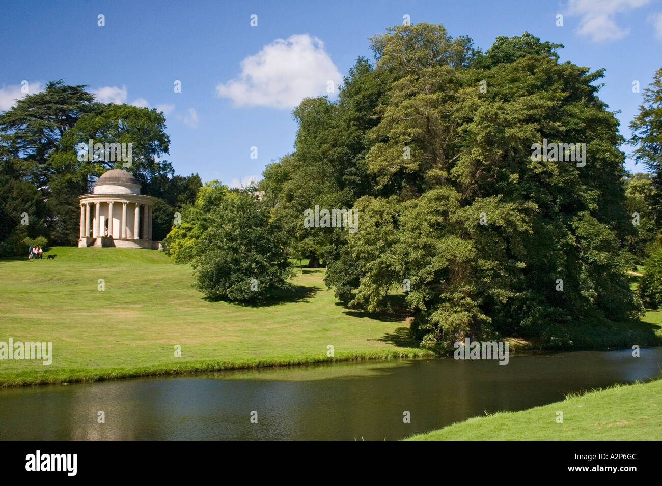 Temple of Ancient Virtue, Stowe Landscape Garden Buckinghamshire