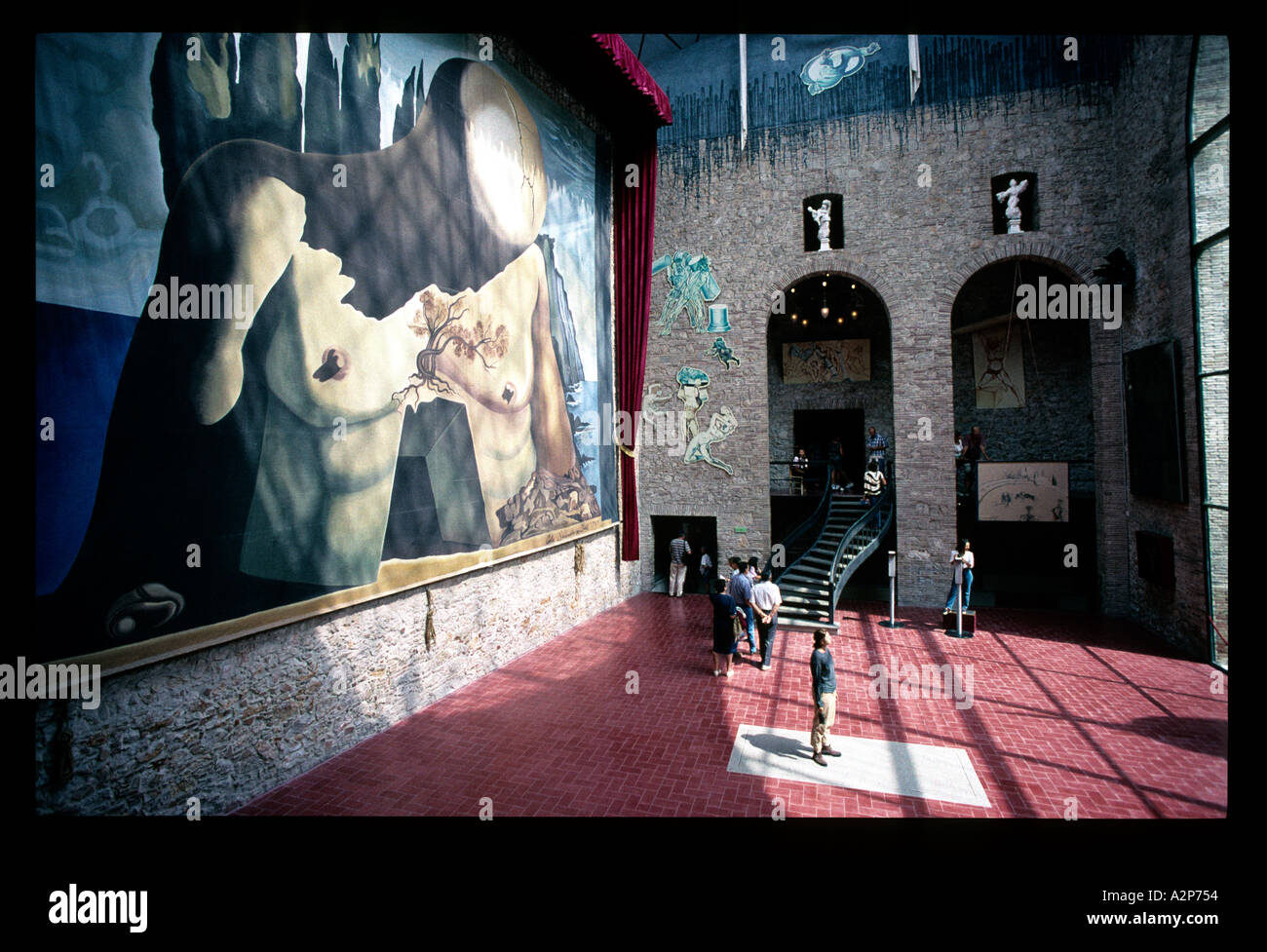 SPAIN DALI MUSEUM IN FIGEURES COPYRIGHT IMAGE BY Stock Photo