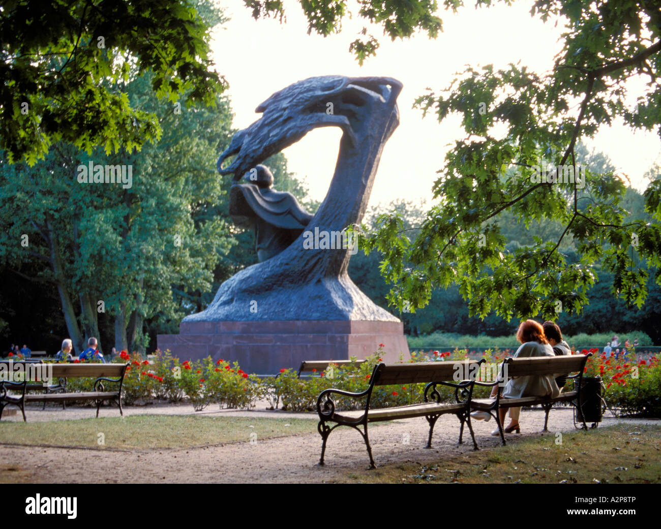 Warsaw lazienki park hi-res stock photography and images - Alamy