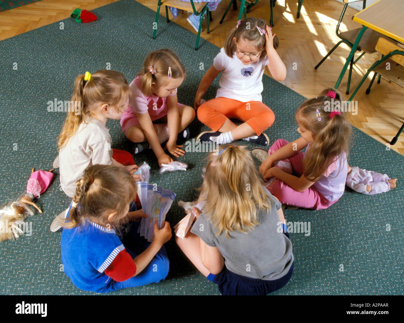 kindergarten nursery school Stock Photo