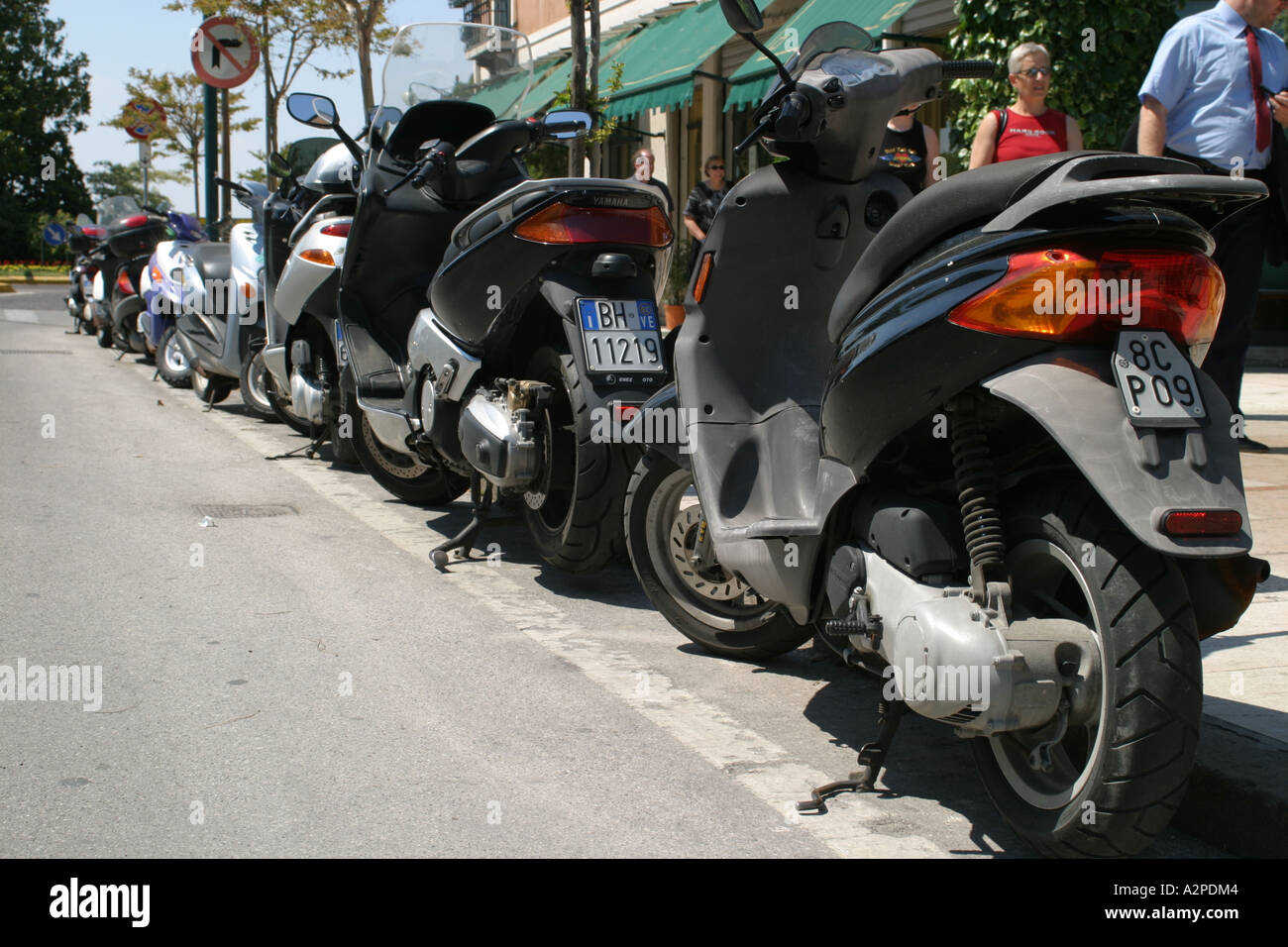 motorcycles for rent Stock Photo Alamy