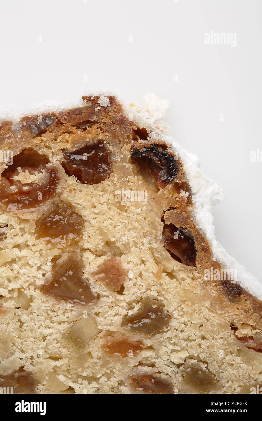 Dry fruit cake detail view Stock Photo