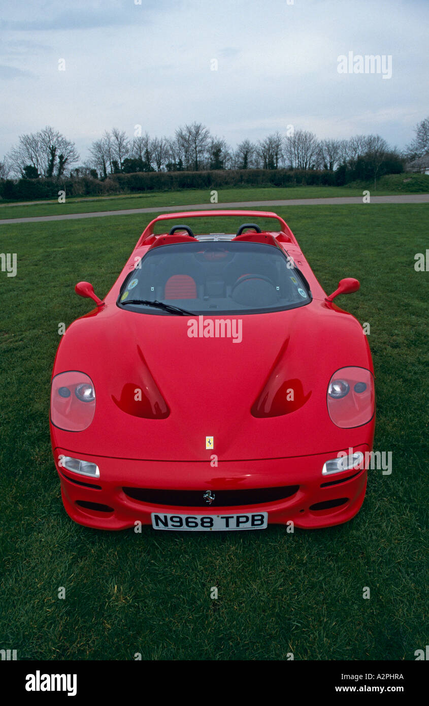 Ferrari F50. Introduced 1995 to celebrate 50 years of car production Stock Photo