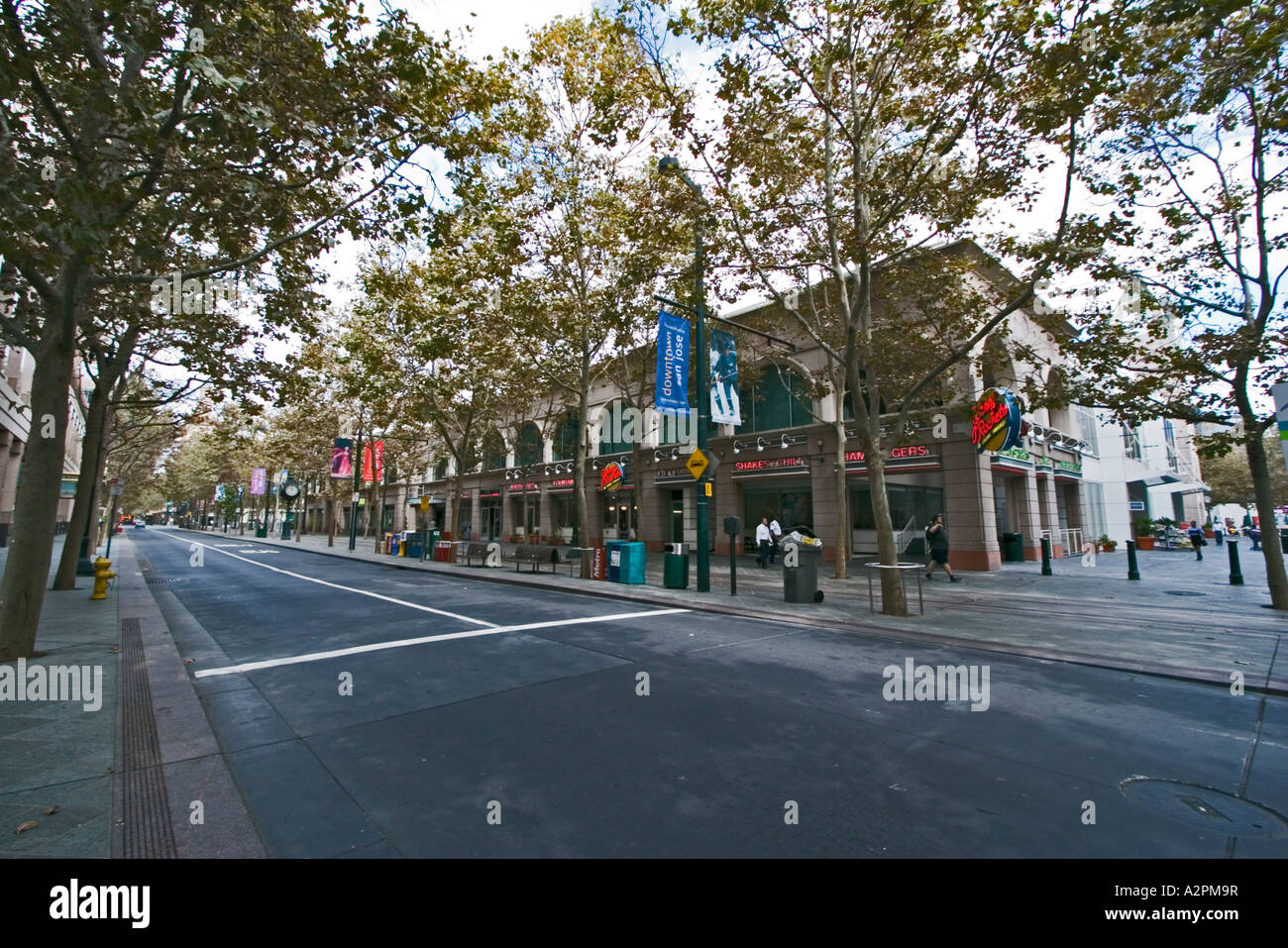 San Jose city centre and business district California USA Stock Photo