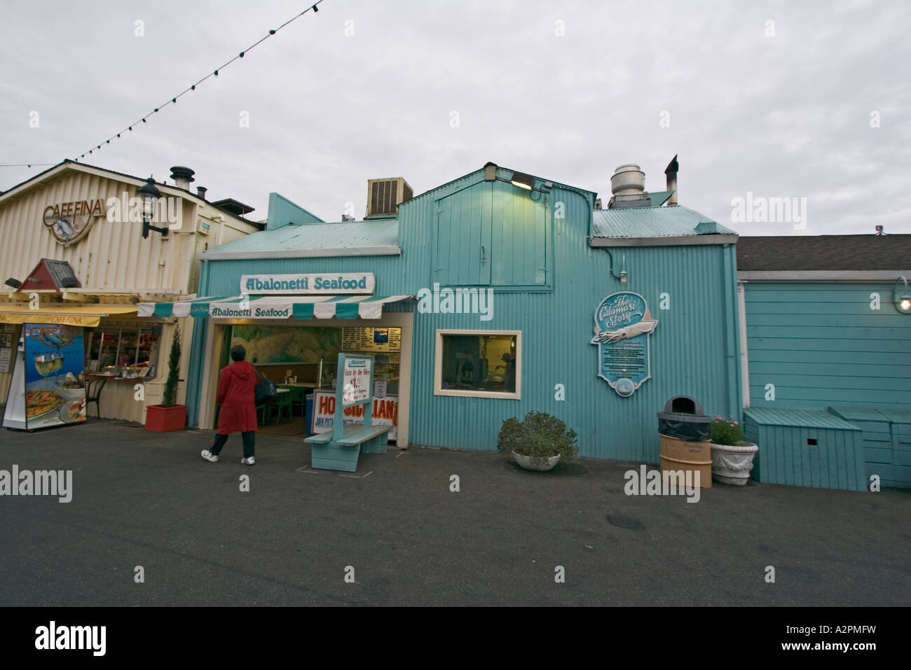 Monterey harbour California USA Stock Photo