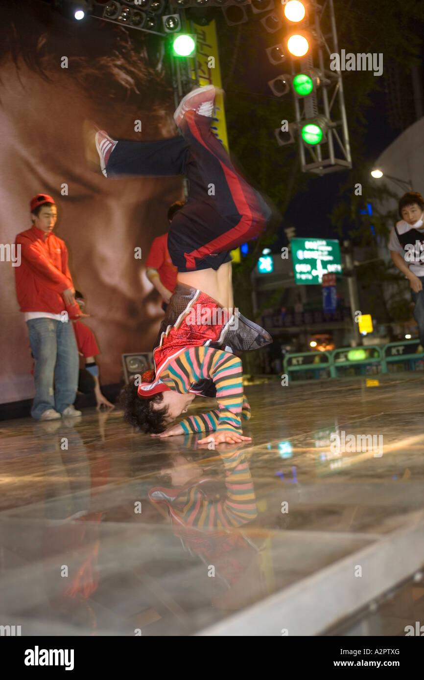 Dance Performance Seoul South Korea Stock Photo