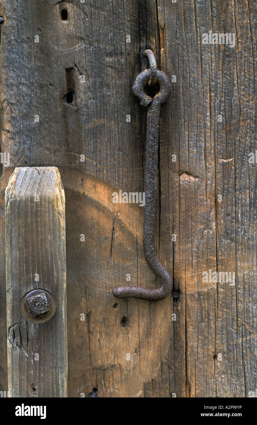 Hook latch Stock Photo Alamy