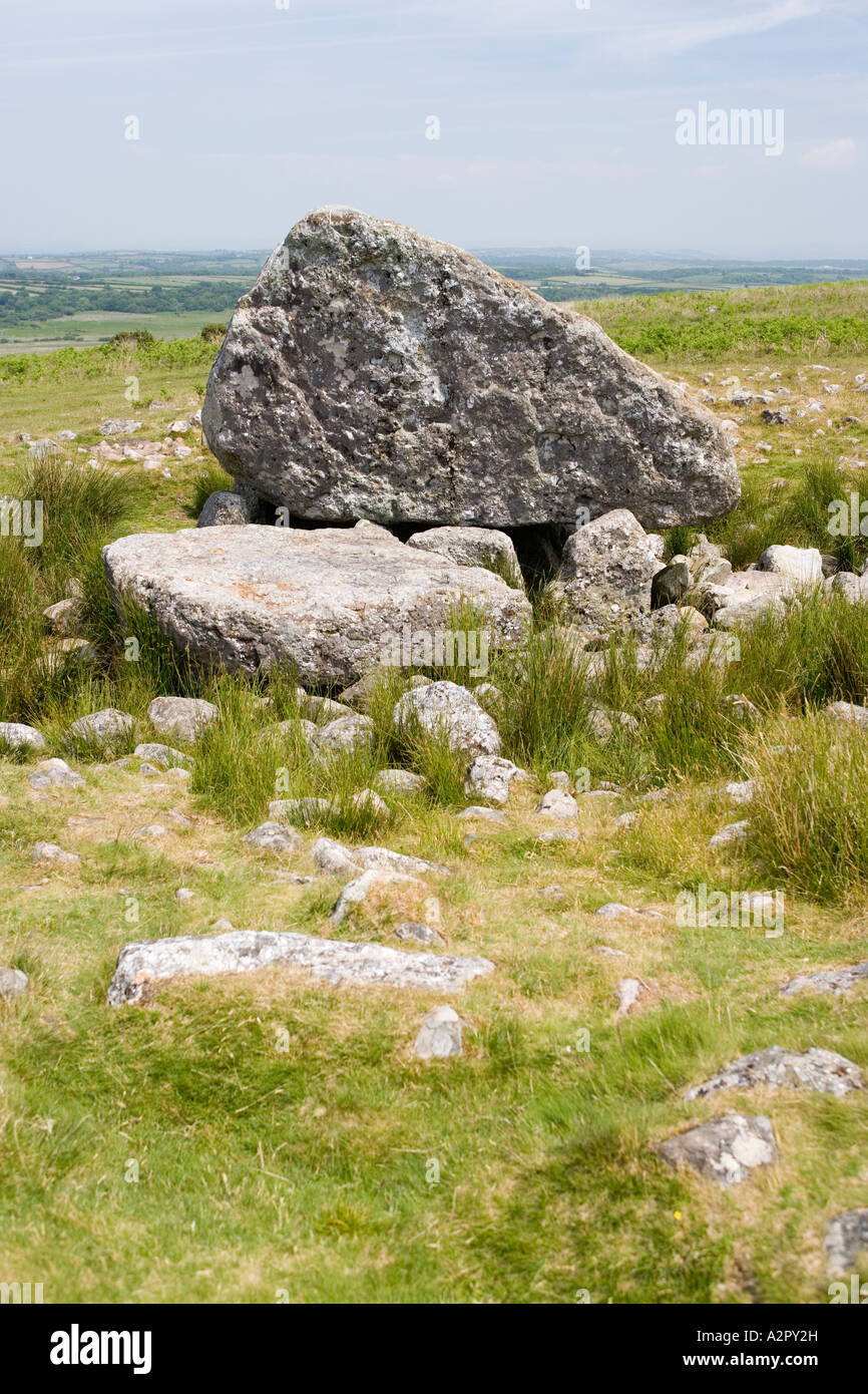 Arthur's Stone Cefyn Bryn The Gower Peninsula South Wales Stock Photo ...