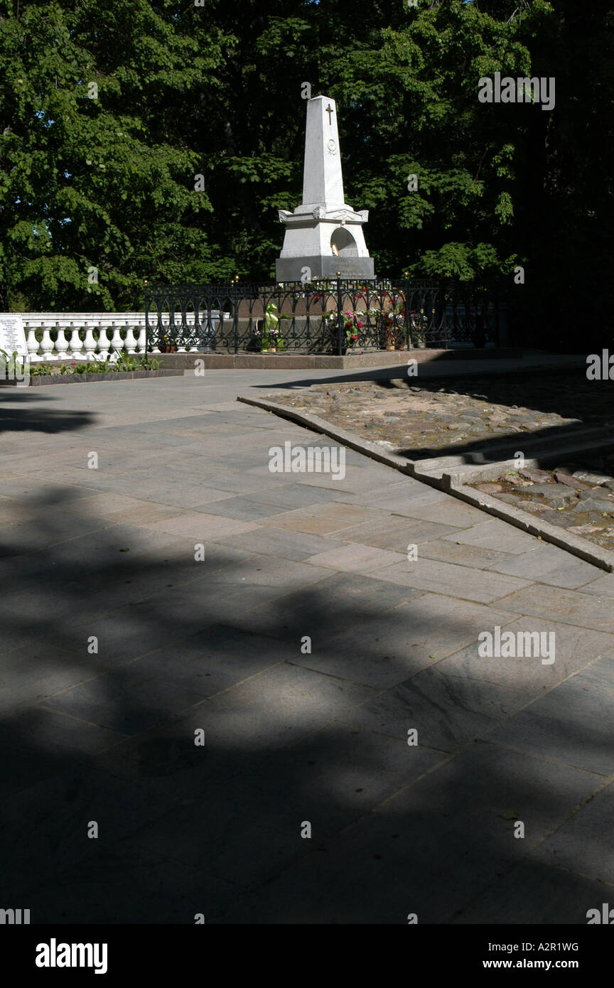 Where Pushkin is buried Where Pushkin is buried