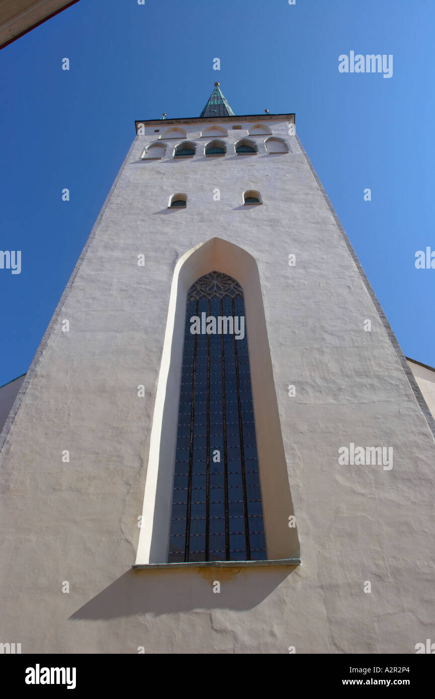 Saint Olaf church (Oleviste kirik), Tallinn, Estonia Stock Photo