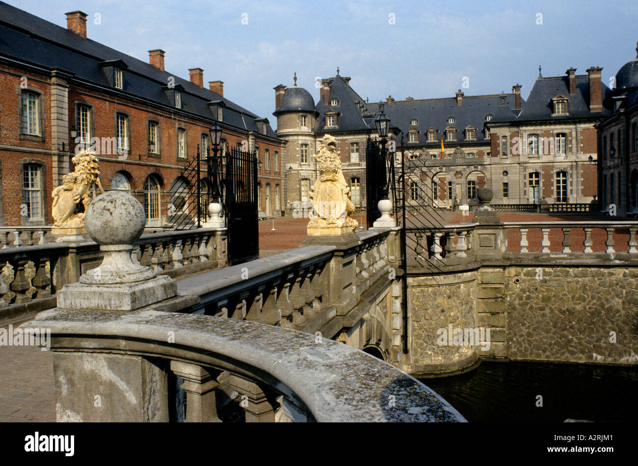 Castle Beloeil Belgium Ardenne Ardennes Stock Photo