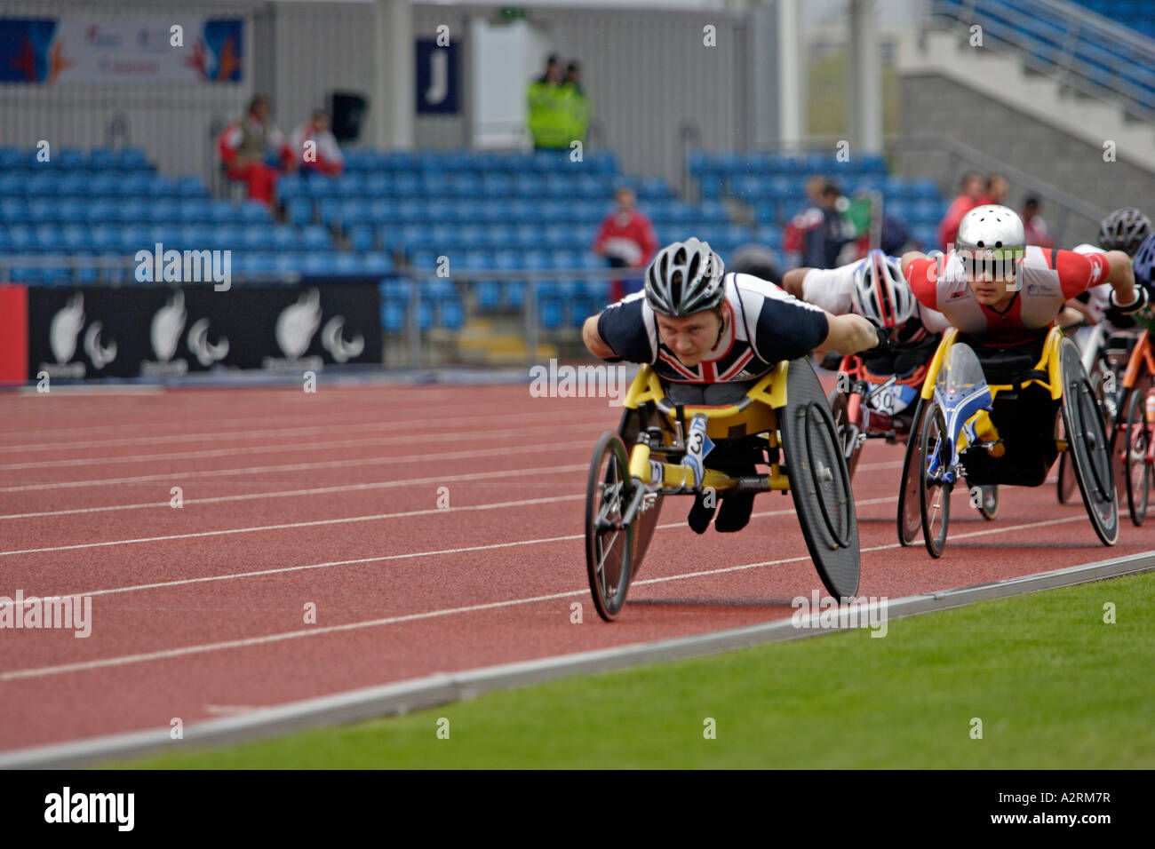 Andre Viger Mens wheelchair race paralympic hi-res stock photography and images - Alamy