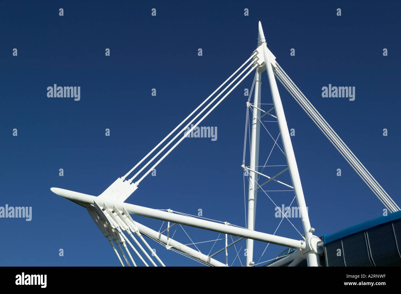 Millennium Stadium Cardiff Bay Cardiff Wales Stock Photo