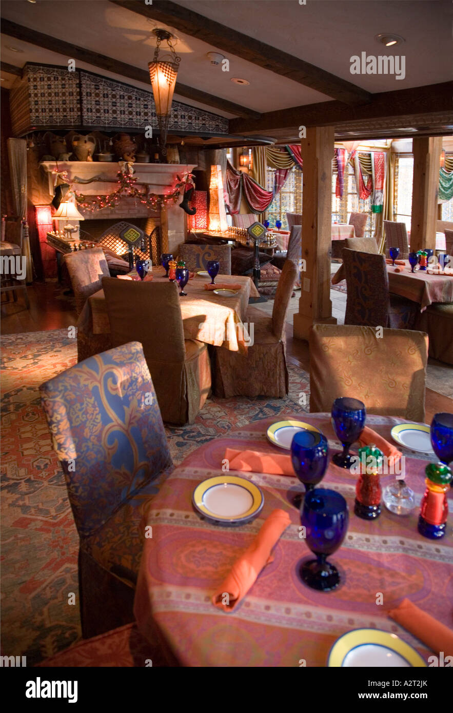 Rat's Restaurant (Kafe Kabul room). Located in Grounds For Sculpture