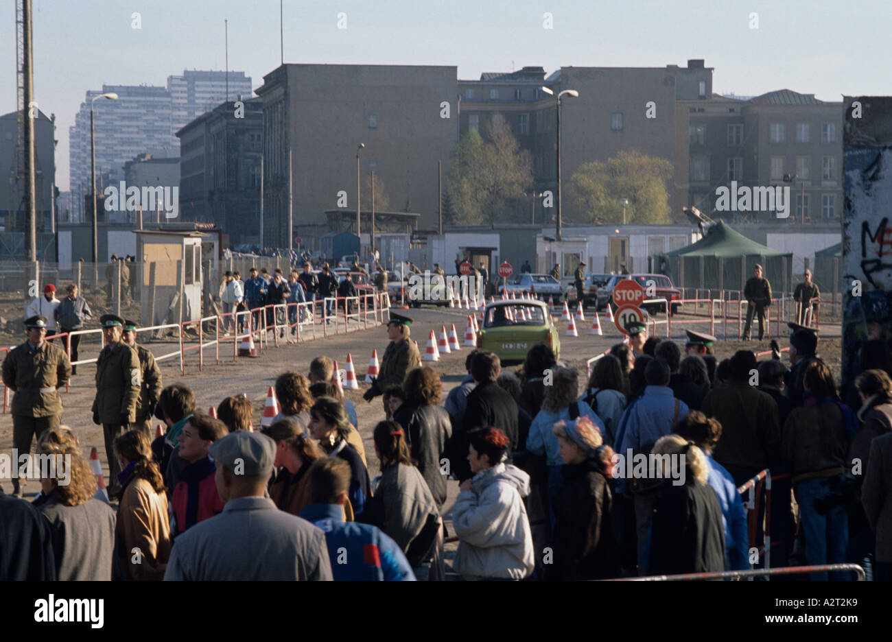 Europa Europe Deutschland Germany Berlin Mauerfall 1989 Fall Of The Wall Potsdamer Platz Stock Photo