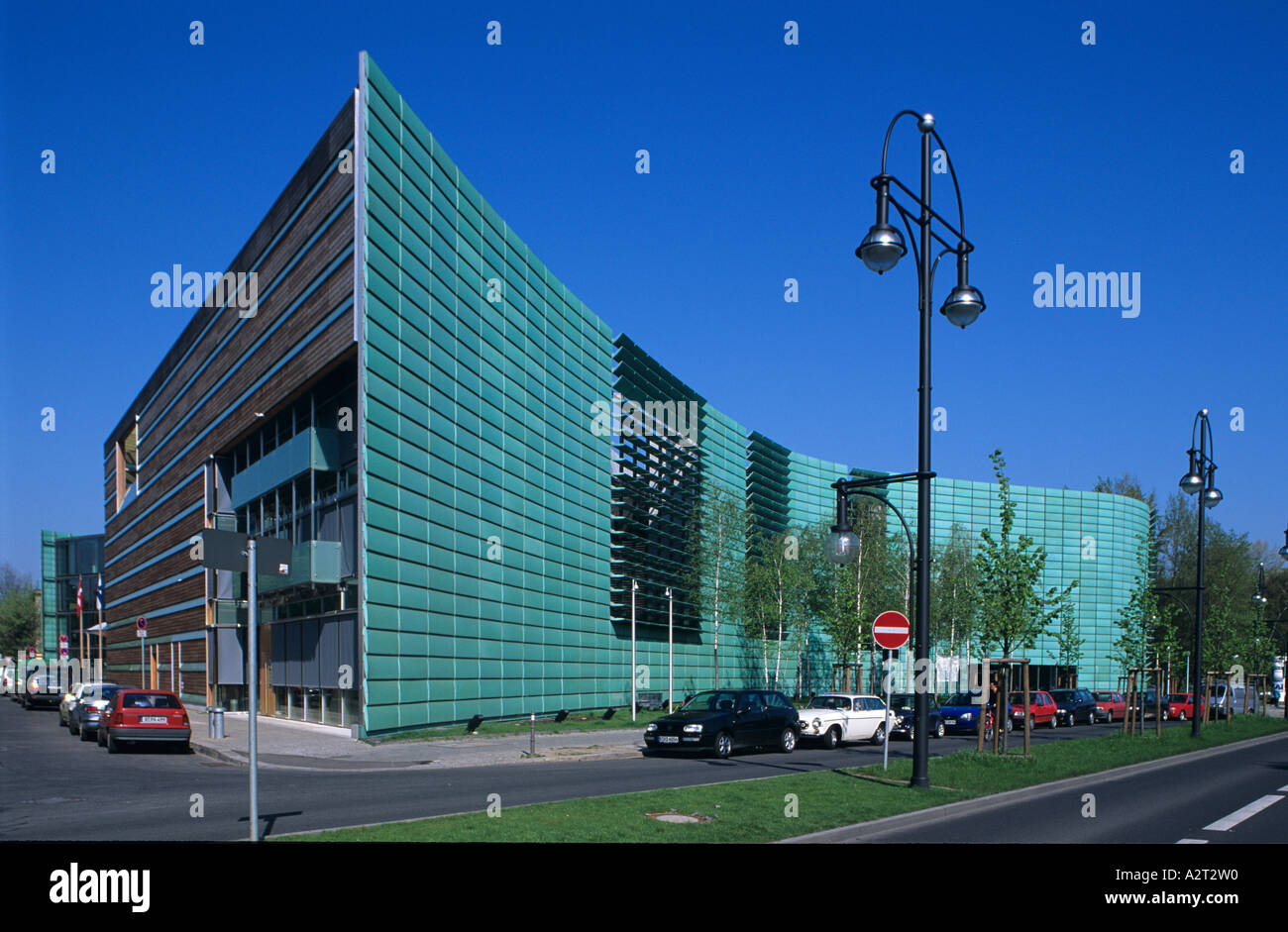 Europa Europe Germany Deutschland Berlin Tiergarten Nordische Botschaften Rauchstrasse Stock Photo
