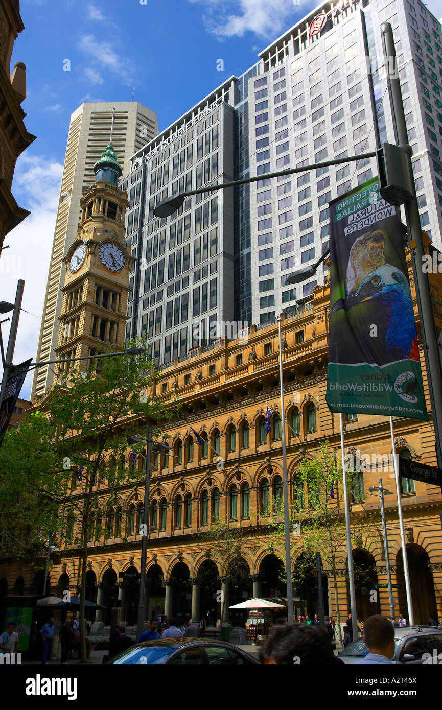 Sydney Australia Martin Place Post Office Stock Photo Alamy