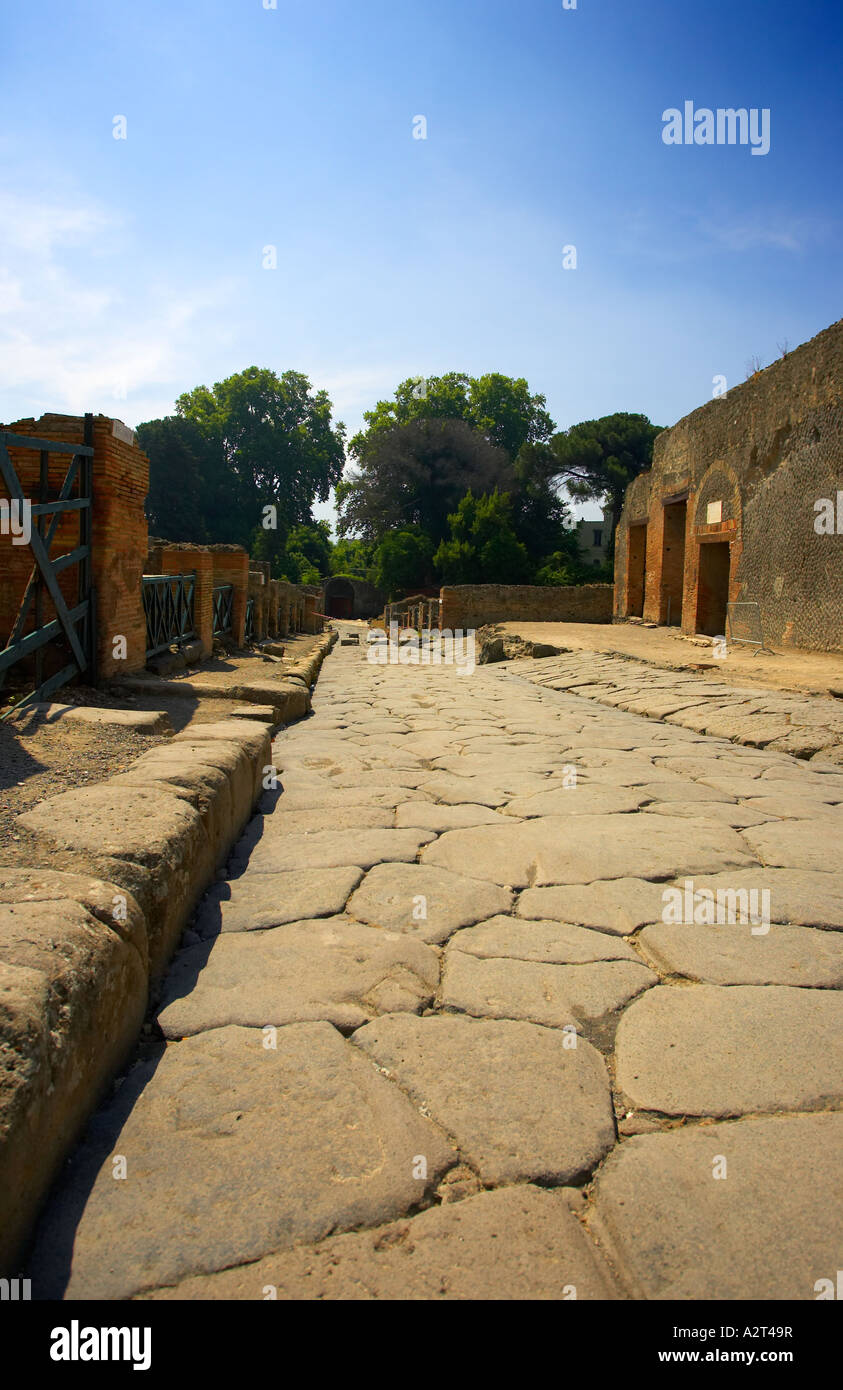 Pompeii Italy Stock Photo