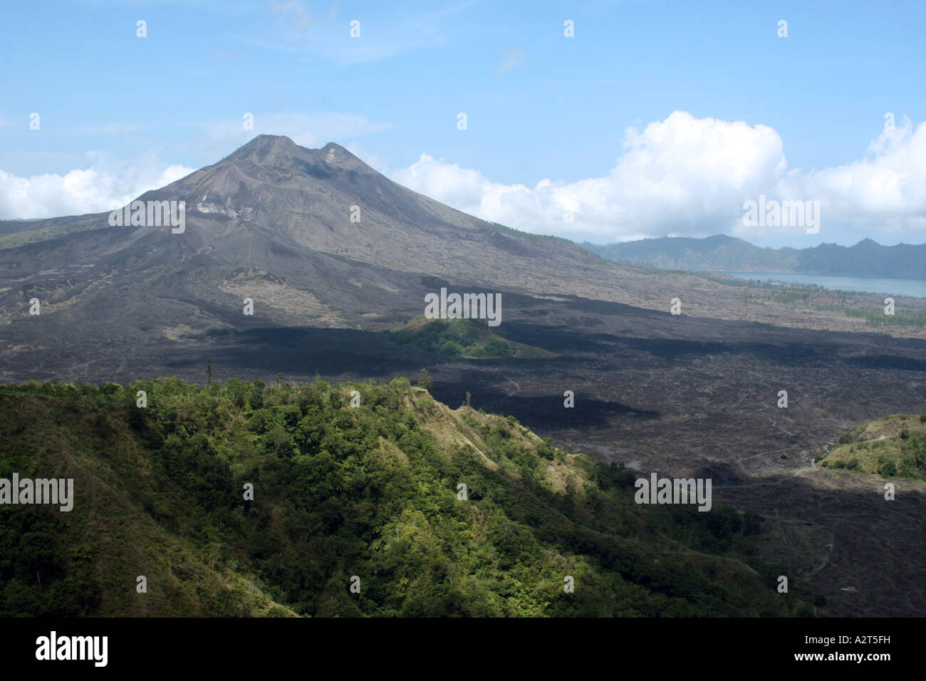 Mount Batur Volcano Stock Photo Alamy