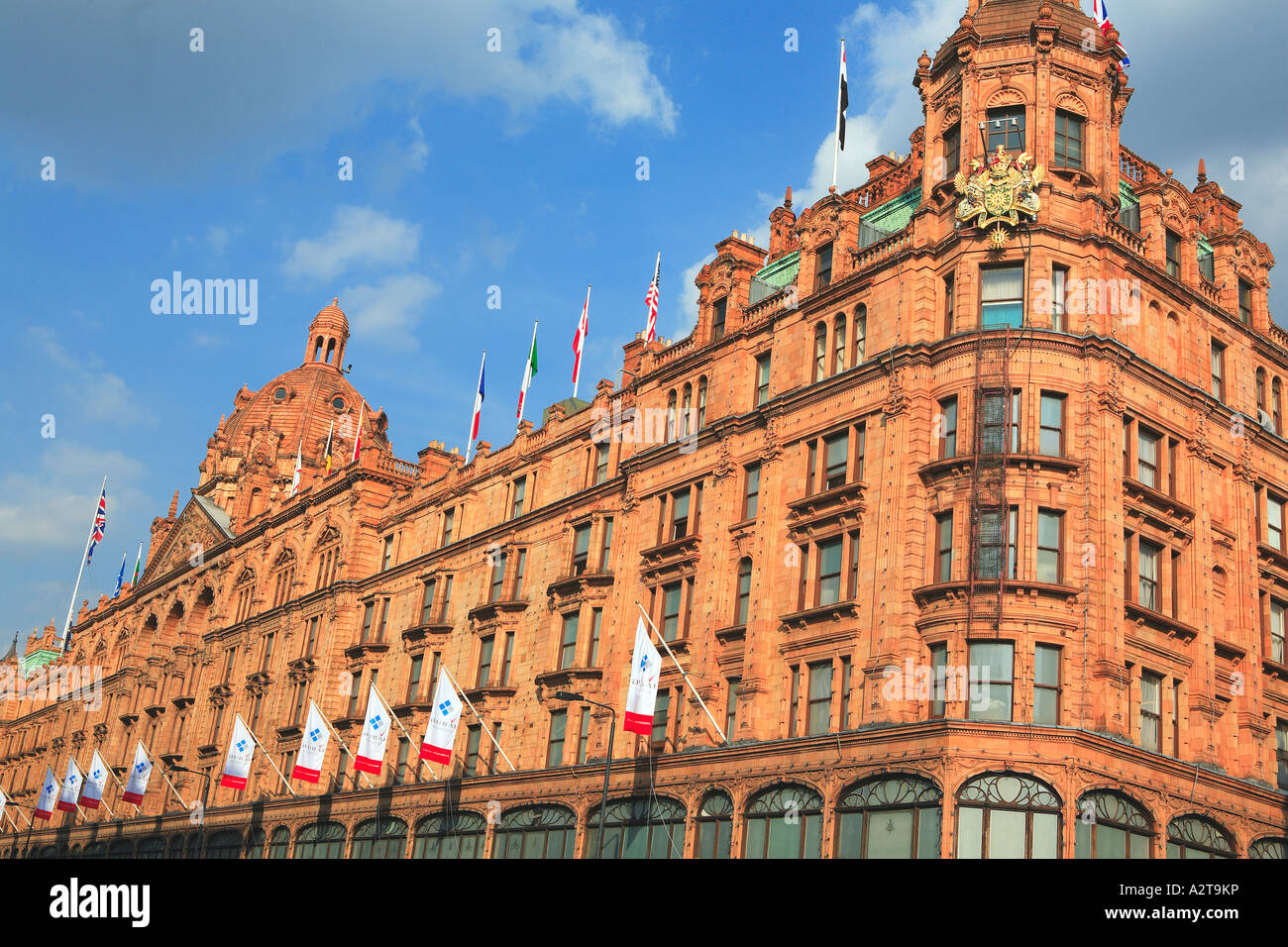 United Kingdom, London, Harrods department store Stock Photo Alamy