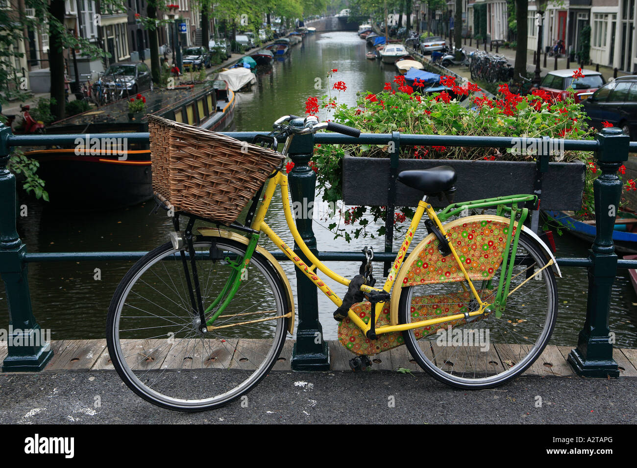 Netherlands, Northern Holland, Amsterdam Bloemgracht canal, Jordaan ...