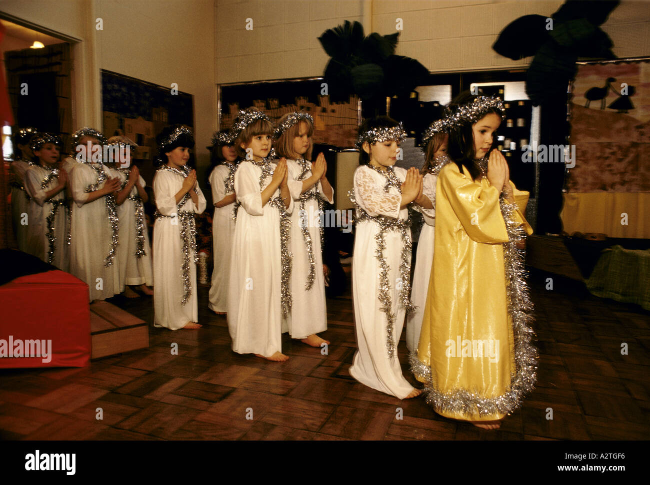 nativity play at school Stock Photo Alamy