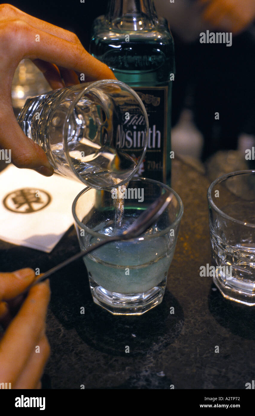 absinthe aniseed flavoured alcoholic drink produced from wormwood it is ...