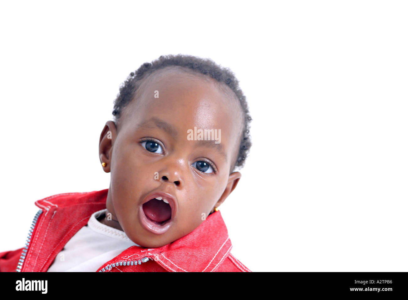 Infant black top denim jacket